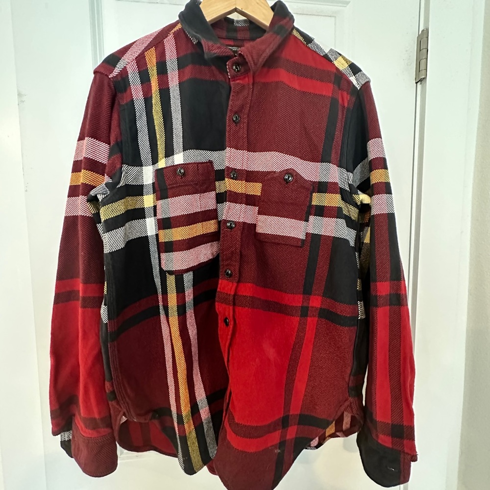 Engineered Garments heavy twill work shirt